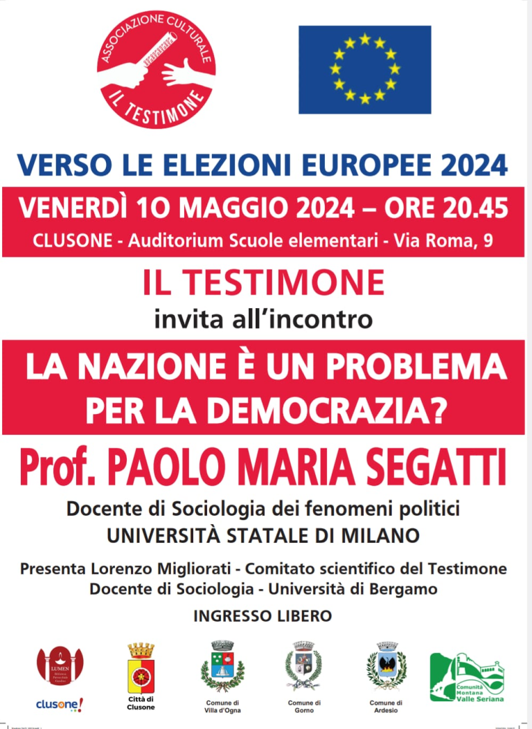 Nazione, democrazia, Europa